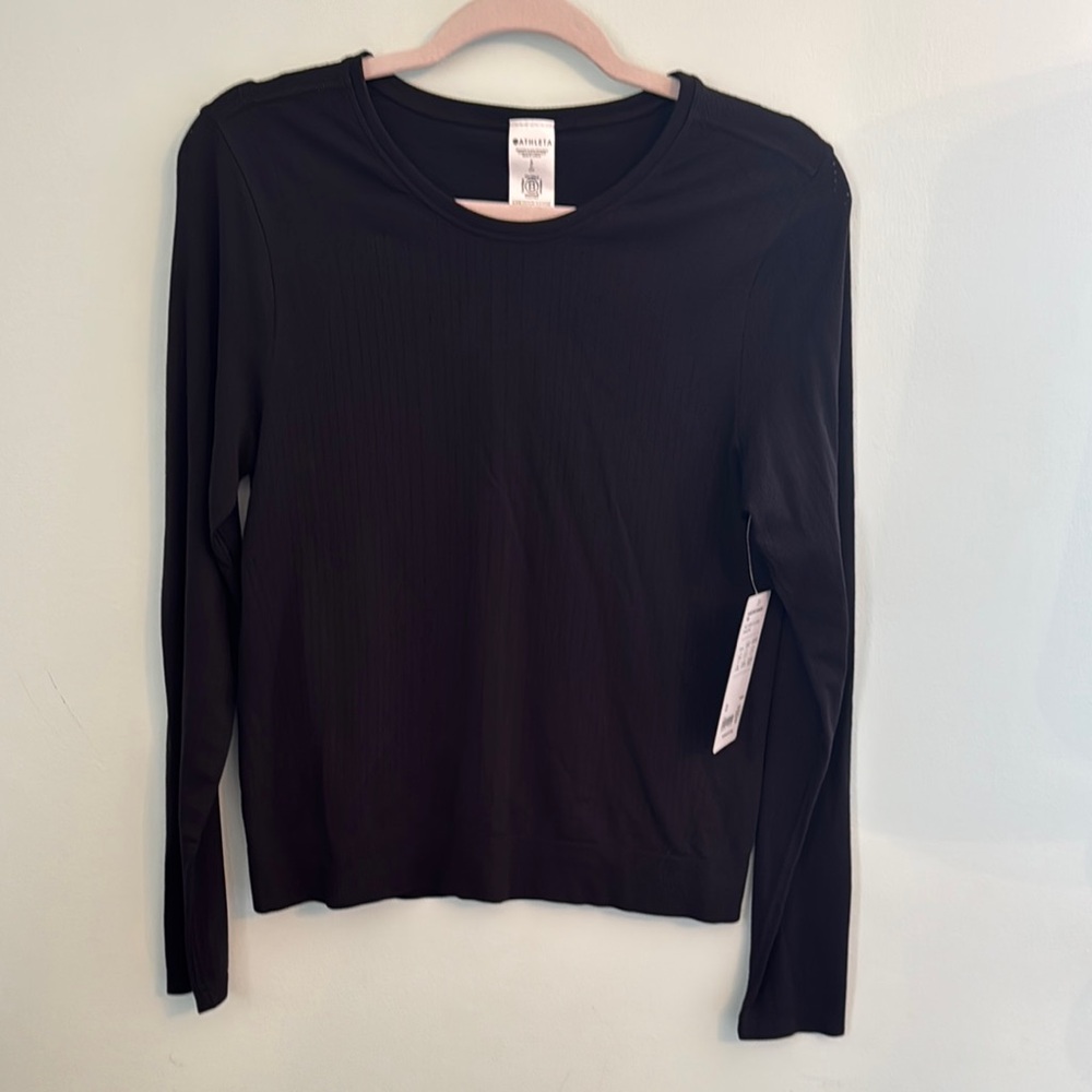 NWT Athleta In Motion LS Tee